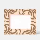 Abstracte Moderne Keltische Knoop Elegante Chique  Gegraveerde Lijstjes (Voorkant)