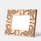 Abstracte Moderne Keltische Knoop Elegante Chique  Gegraveerde Lijstjes (Links)