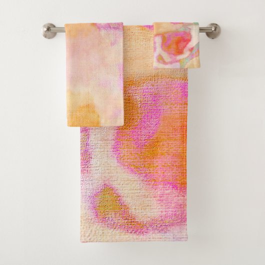 Abstracte moderne kunst bad handdoek (Insitu)