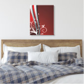 Abstracte moderne kunst canvas afdruk (Insitu (Slaapkamer))