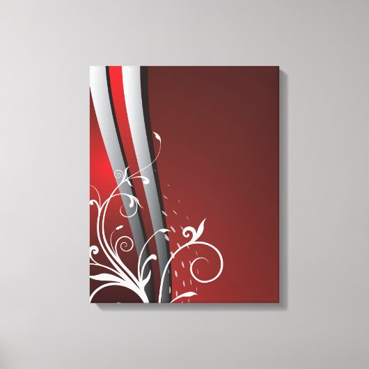 Abstracte moderne kunst canvas afdruk (Voorkant)