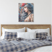 abstracte moderne kunst canvas afdruk (Insitu (Slaapkamer))