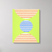 abstracte moderne kunst canvas afdruk (Voorkant)