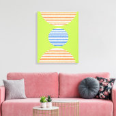 abstracte moderne kunst canvas afdruk (Insitu (Woonkamer))