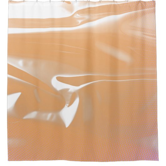 Abstracte moderne kunst douchegordijn (Voorkant)