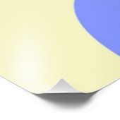 abstracte moderne kunst foto afdruk (Hoek)