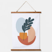 Abstracte moderne kunst hangend wandkleed (Voorkant)