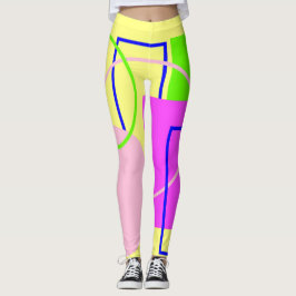 Abstracte moderne kunst heldere Leggings