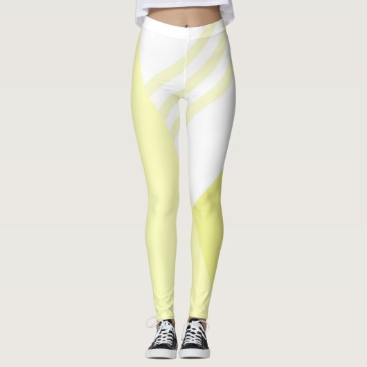 abstracte moderne kunst leggings (Voorkant)