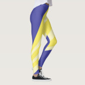 abstracte moderne kunst leggings (Rechts)