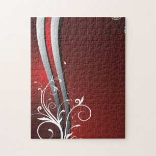 Abstracte moderne kunst legpuzzel
