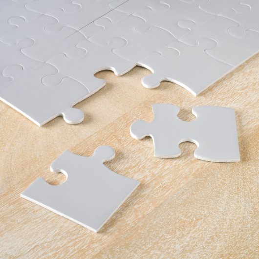 Abstracte moderne kunst legpuzzel (Zijkant)