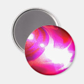 Abstracte moderne kunst magneet (Voorkant / Achterkant)