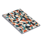 Abstracte moderne kunst notitieboek (Rechterzijde)