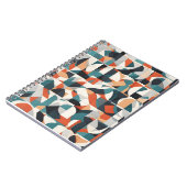 Abstracte moderne kunst notitieboek (Linkerzijde)