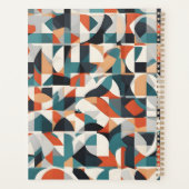 Abstracte moderne kunst planner (Achterkant)