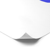 abstracte moderne kunst poster (Hoek)