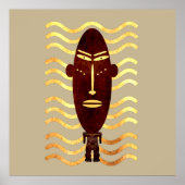 Abstracte moderne kunst poster (Voorkant)