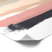 Abstracte moderne kunst poster (Hoek)