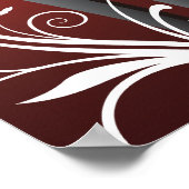 Abstracte moderne kunst poster (Hoek)