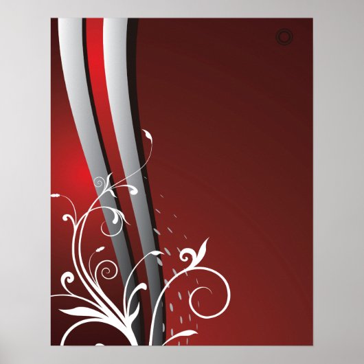 Abstracte moderne kunst poster (Voorkant)