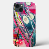 Abstracte Moderne Kunst Schilderij- Case-Mate iPhone Case (Achterkant)