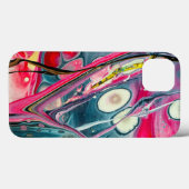 Abstracte Moderne Kunst Schilderij- Case-Mate iPhone Case (Achterkant (horizontaal))