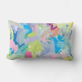 Abstracte moderne kunst stijlvolle contemportierpi kussen