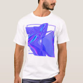 Abstracte moderne kunst T-shirt (Voorkant)