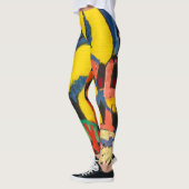 Abstracte moderne kunst voor vrouwen leggings (Links)