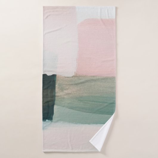 Abstracte moderne kunstachtergrond. Grijs en Badhanddoek (Badhanddoek)