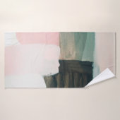 Abstracte moderne kunstachtergrond. Grijs en Badhanddoek (Badhanddoek)