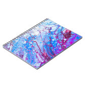 Abstracte moderne laptop notitieboek (Linkerzijde)