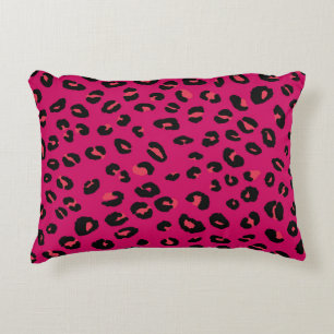 Abstracte moderne luipaard naadloos. Dieren Accent Kussen