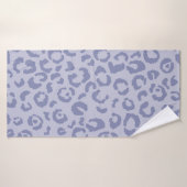 Abstracte moderne luipaard naadloos. Dieren Badhanddoek (Badhanddoek)