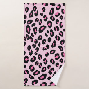 Abstracte moderne luipaard naadloos. Dieren Badhanddoek