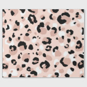 Abstracte moderne luipaard naadloos. Dieren Cadeaupapier (Vlak)