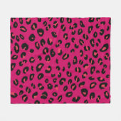 Abstracte moderne luipaard naadloos. Dieren Fleece Deken (Voorkant (Horizontaal))