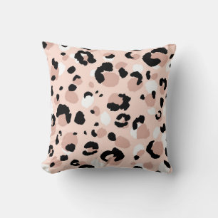 Abstracte moderne luipaard naadloos. Dieren Kussen