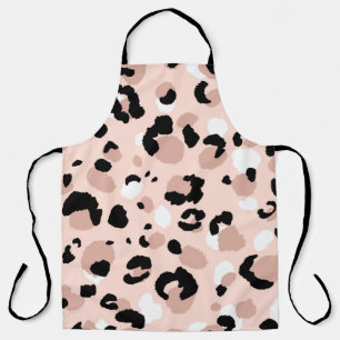 Abstracte moderne luipaard naadloos. Dieren Schort