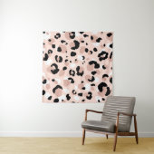 Abstracte moderne luipaard naadloos. Dieren Wandkleed (In Situ (horizontaal))