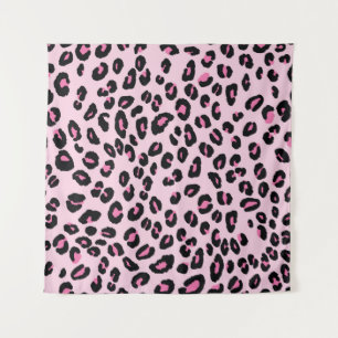Abstracte moderne luipaard naadloos. Dieren Wandkleed