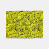 Abstracte moderne mozaïekkristallijne vormgeving fleece deken (Voorkant (Horizontaal))