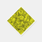 Abstracte moderne mozaïekkristallijne vormgeving servet (Hoek)