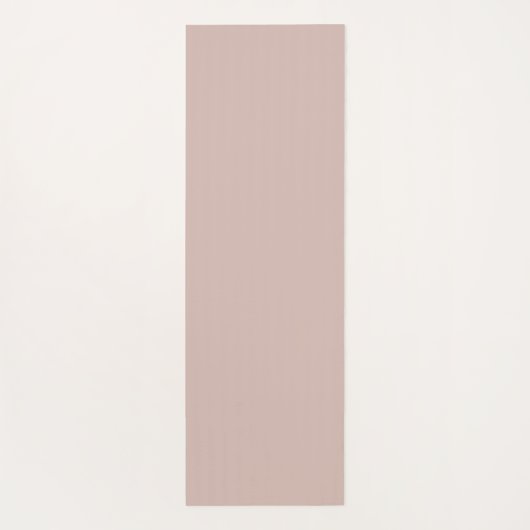 Abstracte moderne perzik pastel bloem fractal kuns yogamat (Achterkant)