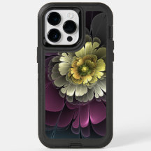 Abstracte moderne purper khaki grijze fractale blo
