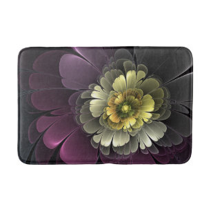 Abstracte moderne purper khaki grijze fractale blo badmat