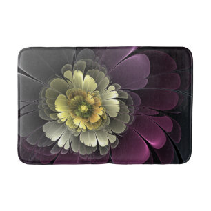 Abstracte moderne purper khaki grijze fractale blo badmat