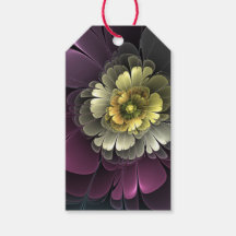 Abstracte moderne purper khaki grijze fractale blo