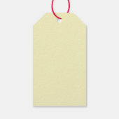 Abstracte moderne purper khaki grijze fractale blo cadeaulabel (Achterkant)